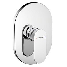 Смеситель встраиваемый , одна функция Bravat Gina PB865104CP-ENG