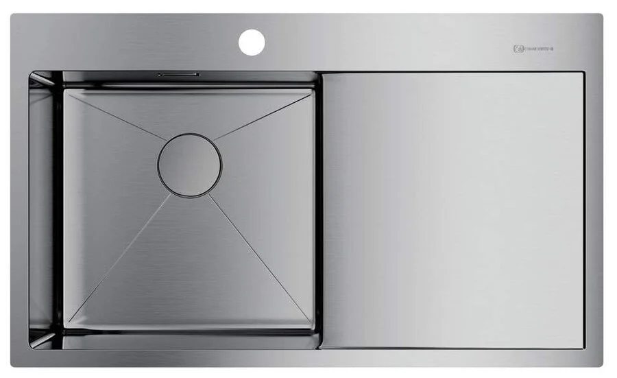 Мойка для кухни Omoikiri Akisame 86-IN-L 86 см чаша слева 4993760 (детальная фотография)