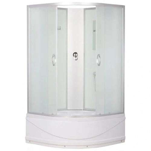 Душевая кабина Erlit Comfort 90х90 см стекло матовое - фото 1