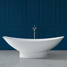 Ванна из искусственного камня Abber Stein 180x80 см отдельностоящая