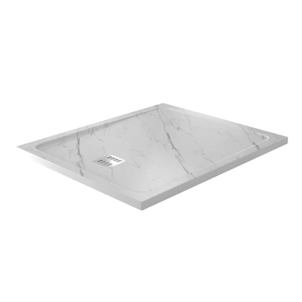 Душевой поддон WasserKRAFT Rhin 120x100 см белый 44T10 (детальная фотография)