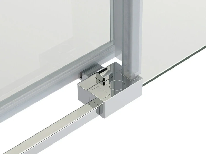 Душевой уголок Grossman Fly 90x90 см стекло прозрачное GR-9090Fl (детальная фотография), раздвижные