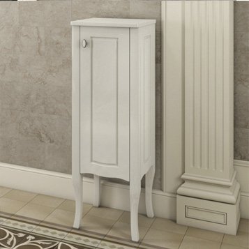 Шкаф-пенал напольный Comforty Павия 40 см белый глянец 00004148000CF (детальная фотография), нет в наличии