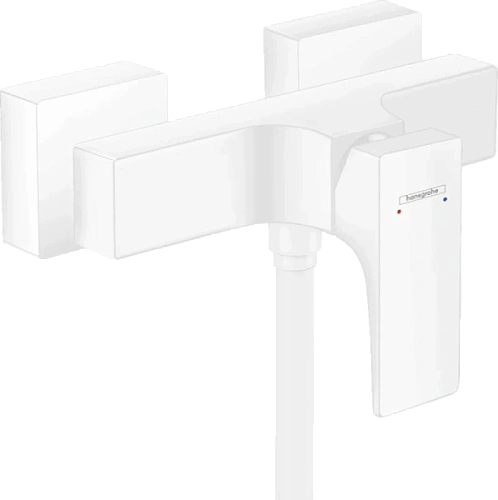 Смеситель для душа Hansgrohe Metropol белый матовый - фото 2