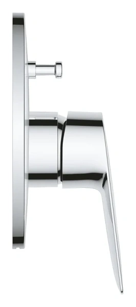 Смеситель для душа Grohe BauEdge с внутренней частью 29079001 (детальная фотография), из латуни, округлая форма