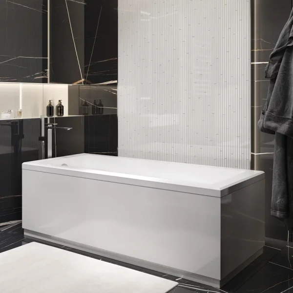 Ванна акриловая Artemis Ceres 170 x 75 см, белый, 1011260040102810 (детальная фотография), белые