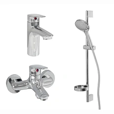 Душевой комплект Jacob Delafon Elite E32911RU-CP хром