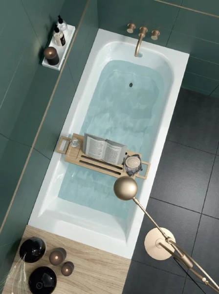 Ванна из литьевого мрамора Creto Venezia 170x70 см белая, 1-1113 (детальная фотография), без гидромассажа