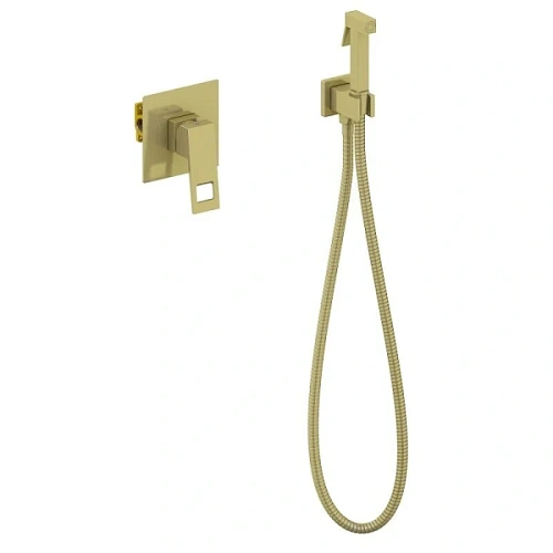 Гигиенический душ со смесителем Timo Briana золото - фото 3