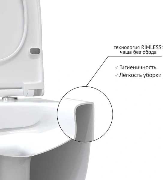 Унитаз с инсталляцией Berges Mascon клавиша хром глянец 043350 (детальная фотография), нет в наличии