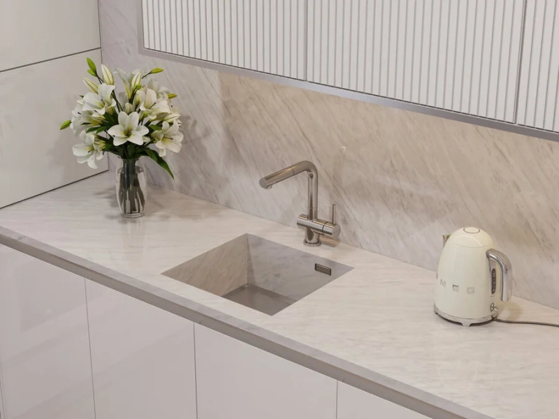 Мойка для кухни Omoikiri Kasen 48-26-INT-GM 48 см вороненая сталь 4997058 (детальная фотография), из нержавеющей стали, стальные, металлические