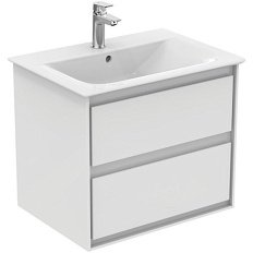 Тумба с раковиной подвесная Ideal Standard Connect Air E0818 60 см с 2-мя ящиками