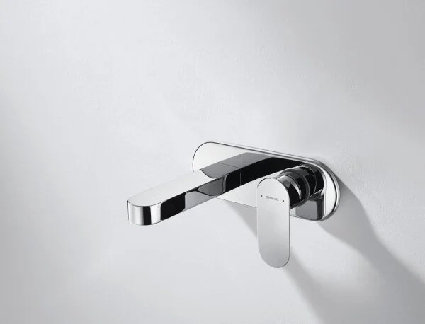 Смеситель для раковины Bravat Gina хром P69182C-ENG (детальная фотография), современные, hi-tech