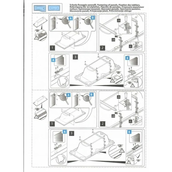 Крепеж для фронтальной панели Ideal Standard i.life металл T482901 (детальная фотография), в наличии