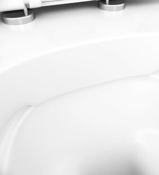 Унитаз с инсталляцией Am.Pm Like с сиденьем микролифт и клавишей IS49001.801700 (детальная фотография), с инсталляцией index_1