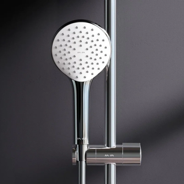 Душевой комплект Am.Pm X-Joy хром F40885A24 (детальная фотография), современные, hi-tech index_1