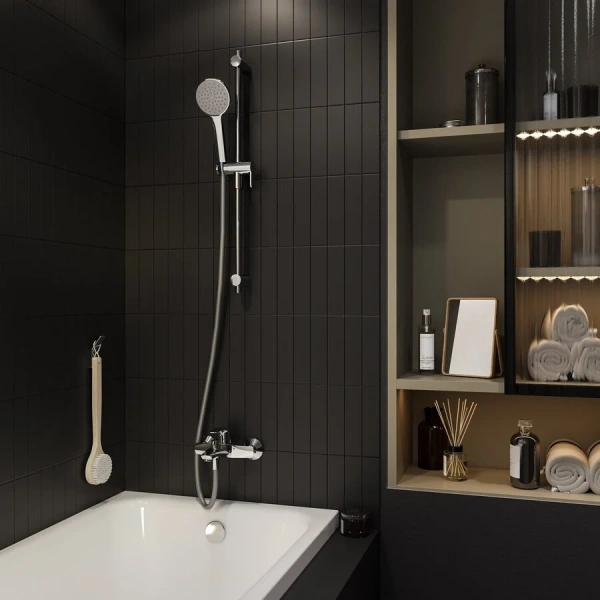 Штанга для душа IDDIS Ray RAY70 нержавеющая сталь (детальная фотография), в наличии, нет в наличии