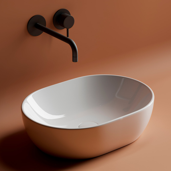 Раковина Ceramica Nova Element 48 см чаша CN6019 (детальная фотография), накладные (на столешницу)