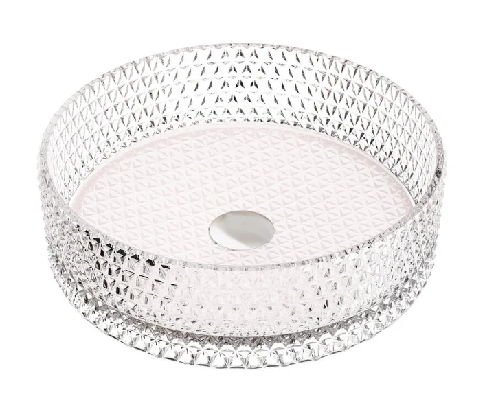 Раковина Ceramica Nova Cristal 36 см розовая CN6061 (детальная фотография)