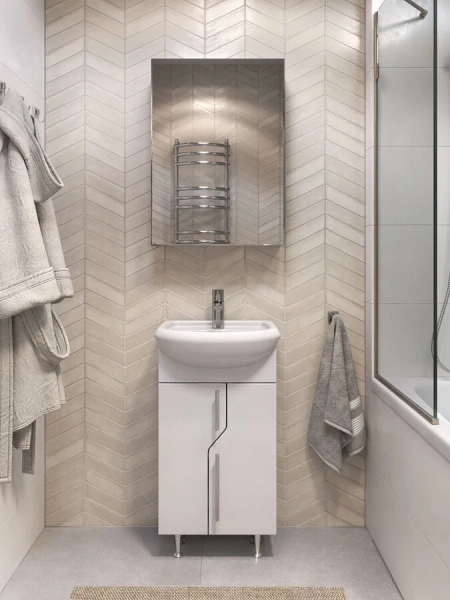 Смеситель для ванны Boheme Vogue хром 223 (детальная фотография), хром, комбинированные