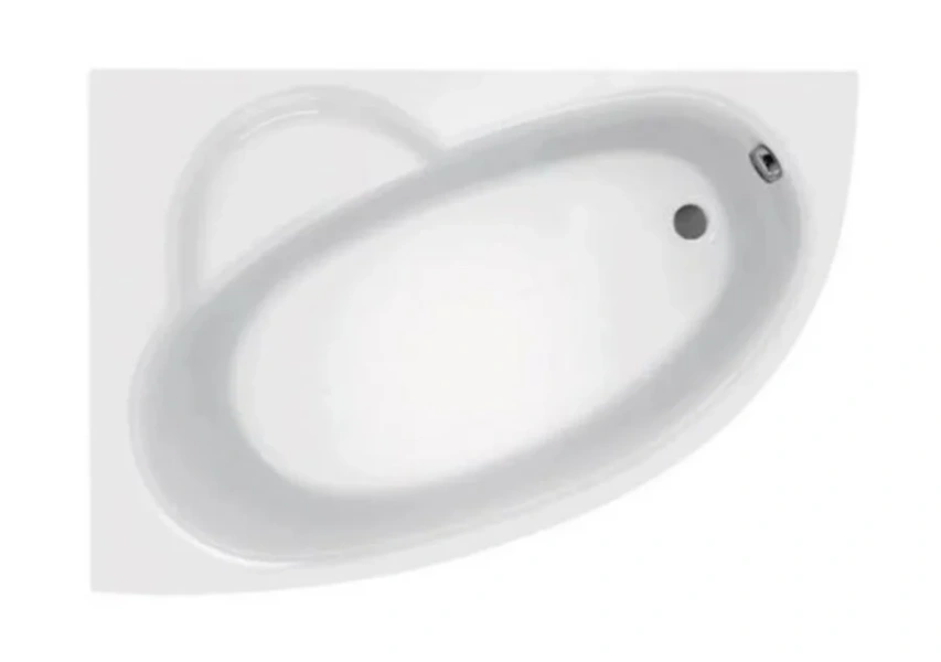 Ванна акриловая Roca Welna 160 x 100 см, левая/правая, белая Z.RU93.0.299.7 (детальная фотография)