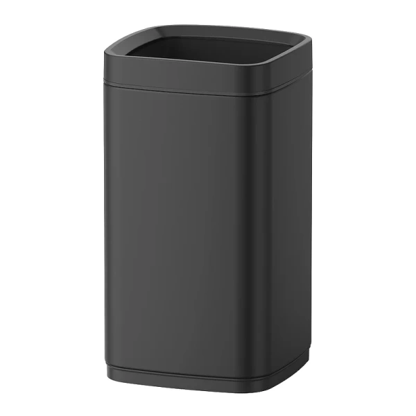 Мусорное ведро WeltWasser WW ME матовый черный WW NOLAND BL 12L (детальная фотография)