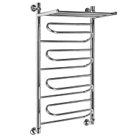 Полотенцесушитель водяной Ника Curve 100x60 см хром