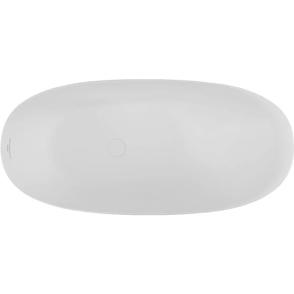 Ванна Allen Brau Krion Neo 2.35001.21, 170 х 80 см, искусственный камень, цвет белый матовый (детальная фотография), овальные