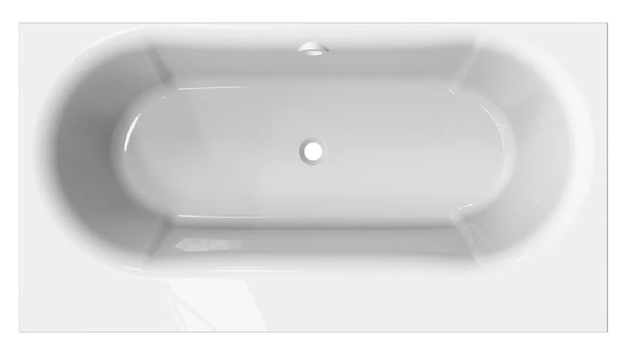 Ванна из искусственного камня Belux Омега 2 ВО2-1700, 4810924219442, 170 x 90 см, белый (детальная фотография)