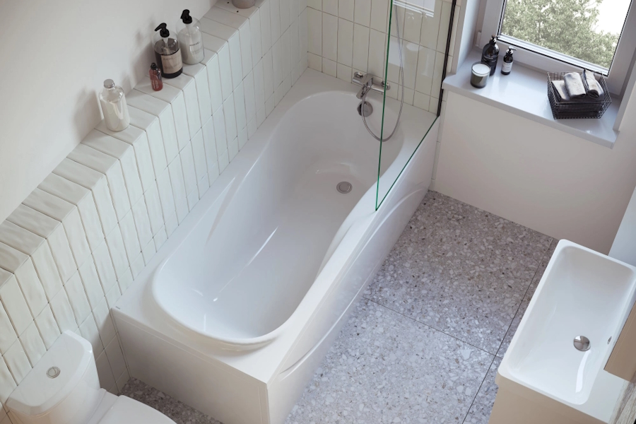 Ванна акриловая Santek Каледония 170х75 (детальная фотография), 170x75 см