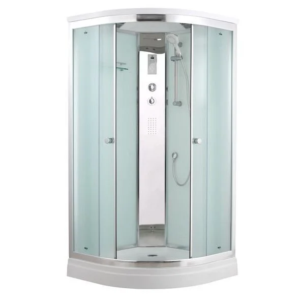 Душевая кабина Timo Comfort 90x90 см стекло матовое T-8809F (детальная фотография), со средним поддоном