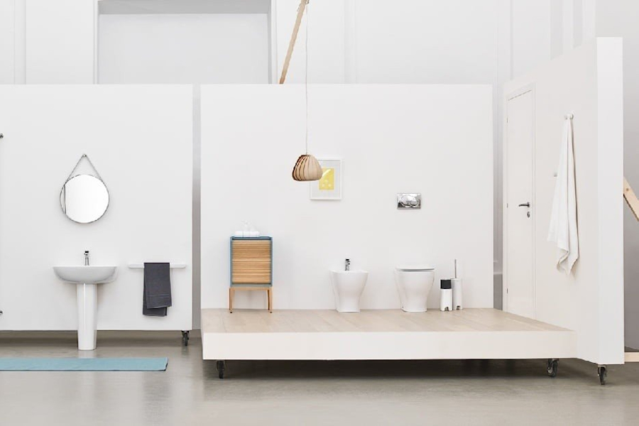 Унитаз напольный ArtCeram Ten TEV002 01 00 (детальная фотография), фарфор, керамика