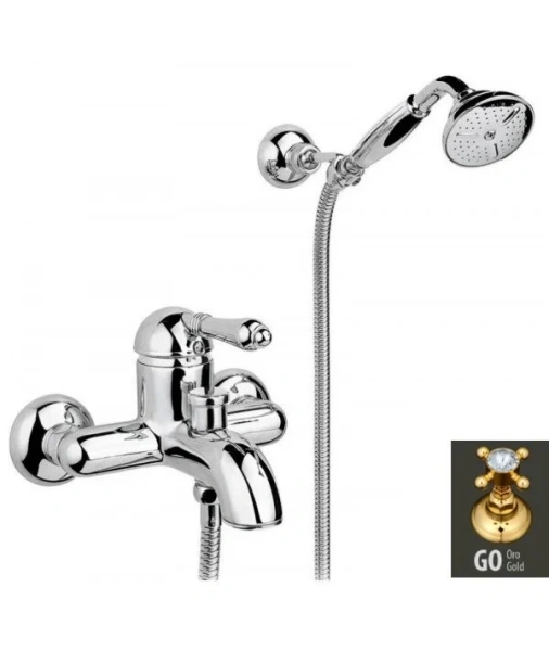 Смеситель для ванны, золото, Nicolazzi Cinquanta 3401GO75 (детальная фотография)