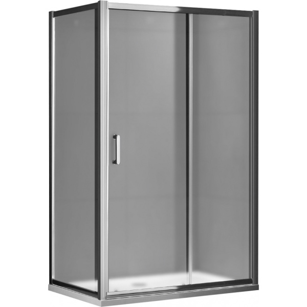 Душевой уголок Gemy Victoria 110x70 см профиль хром S30191D-A70 (детальная фотография)