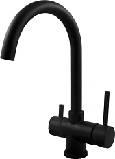 Смеситель для питьевой воды Paffoni Stick черный