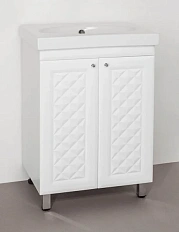 Тумба под раковину напольная Style Line Канна 57 см белая