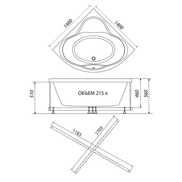 Схема (детальная фотография), полукруглые