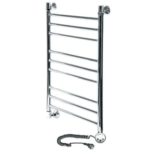 Полотенцесушитель электрический Ника Classic 60х50 см левый ЛП Г2 60/50 лев (детальная фотография), хром