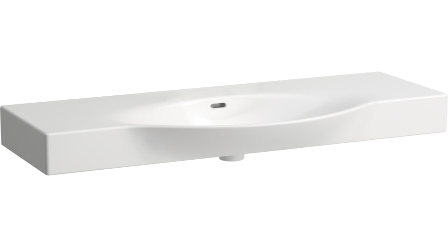 Раковина Laufen Palace 120 см без отверстия для смесителя 8.1170.4.000.109.1 (детальная фотография)