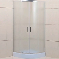 Душевой уголок BelBagno Uno 80x80 см стекло рифленое