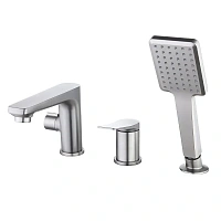 Смеситель для ванны Lemark Bronx графит