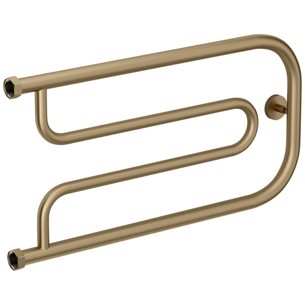 Полотенцесушитель водяной Сунержа Гусли+ 65х32 см золотой шелк 32-4009-3265 (детальная фотография)