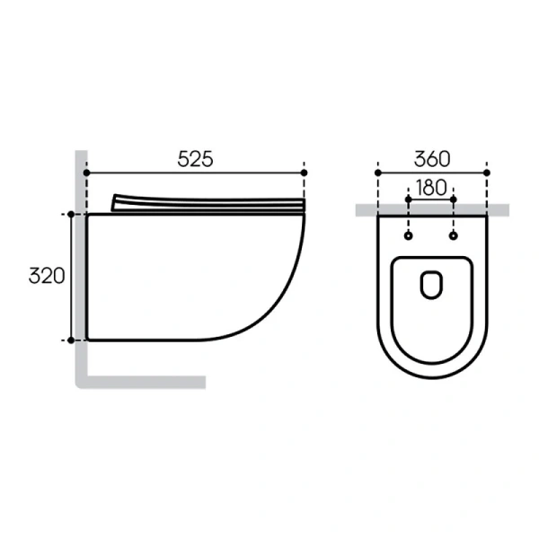 Унитаз с инсталляцией Aqueduto Ovo клавиша белая глянцевая AQDS106 (детальная фотография) index_1