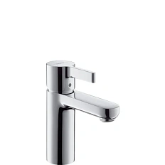 Смеситель для раковины Hansgrohe Metris S со сливным гарнитуром