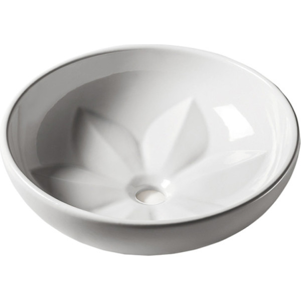 Раковина накладная Azzurra Fleur FLE200 (детальная фотография)