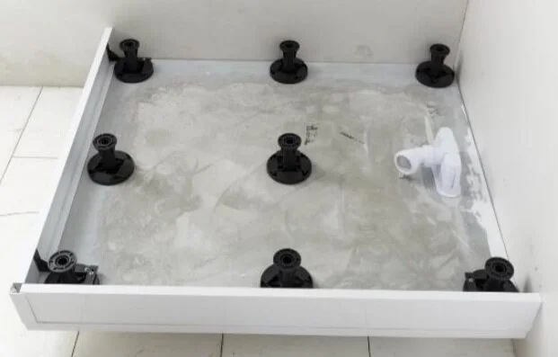 Душевой поддон Cezares Tray 90х90 см белый TRAY-AS-A-90-30-W (детальная фотография), 90х90 см