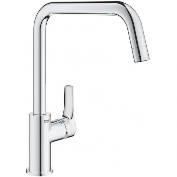 Смеситель для кухни Grohe Eurosmart хром 30567000 (детальная фотография), современные, hi-tech