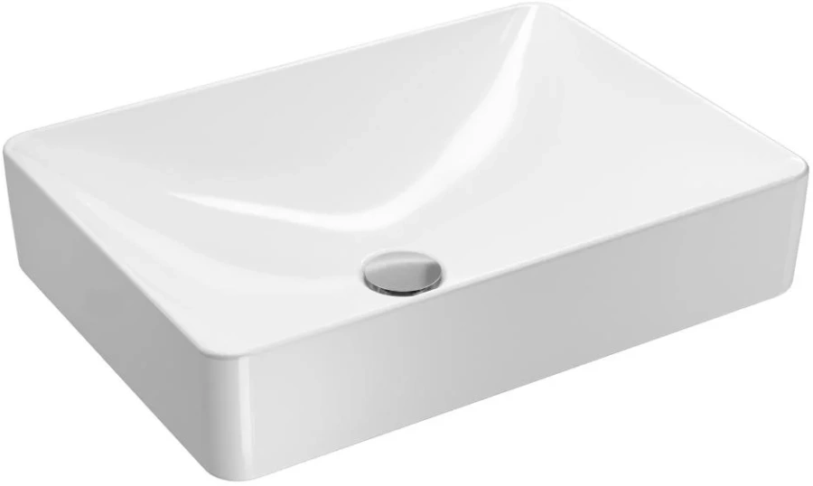 Раковина Geberit VariForm 55 см белая 500.779.01.2 (детальная фотография), 55 см