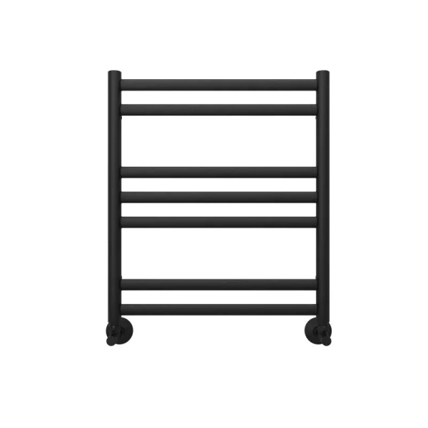 Полотенцесушитель водяной Акватек Оберон 50x60 см черный муар AQ RO0760BL (детальная фотография)