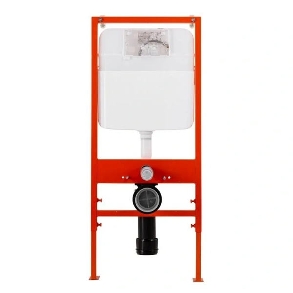 Инсталляция для унитаза BelBagno кнопка белая BB026/BB042BL (детальная фотография), по запросу